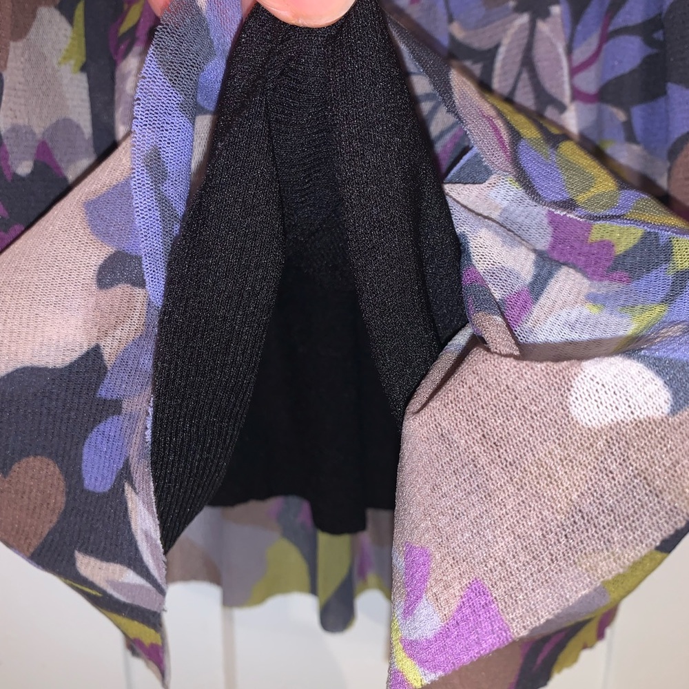 Anthropologie Weston Wear Mesh Floral Top - Picture 13 of 16